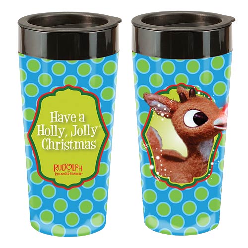 Rudolph the Red-Nosed Reindeer 16 oz. Plastic Travel Mug